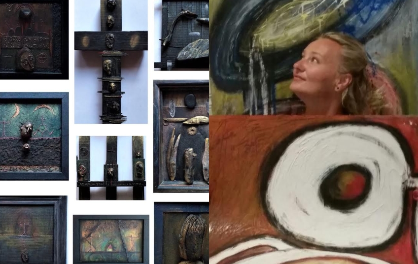 Predstavljanje samostalnih likovnih projekata Mersihe Merdžanović